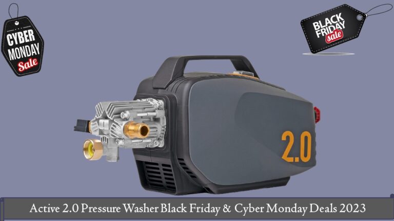 Active 2.0 Pressure Washer Black Friday & Cyber Monday