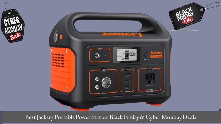 Best Jackery Portable Power Station Black Friday & Cyber Monday Deals