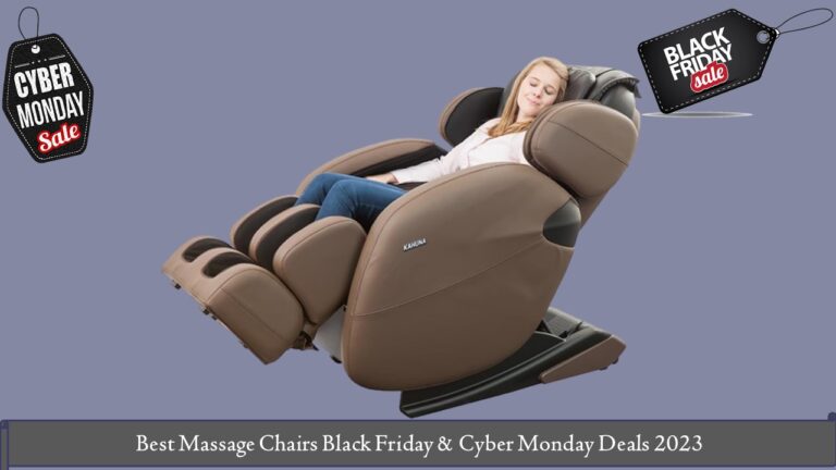 Best Massage Chairs Black Friday & Cyber Monday