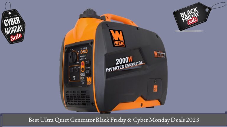 Best Ultra Quiet Generator Black Friday & Cyber Monday