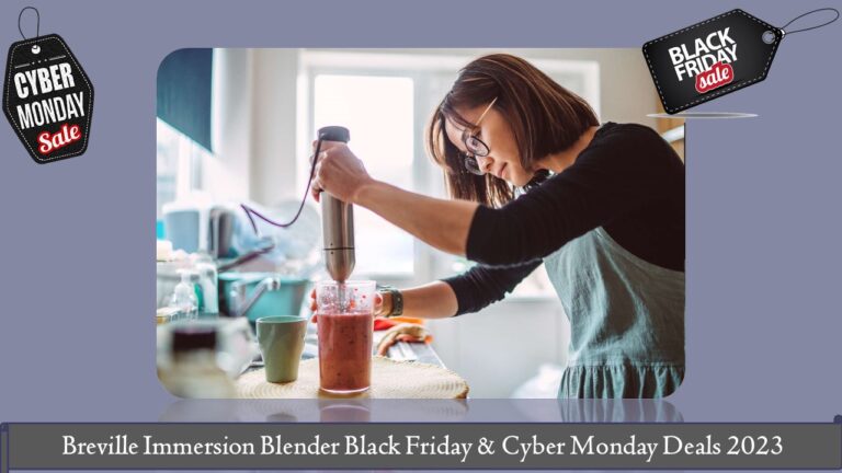 Breville Immersion Blender Black Friday