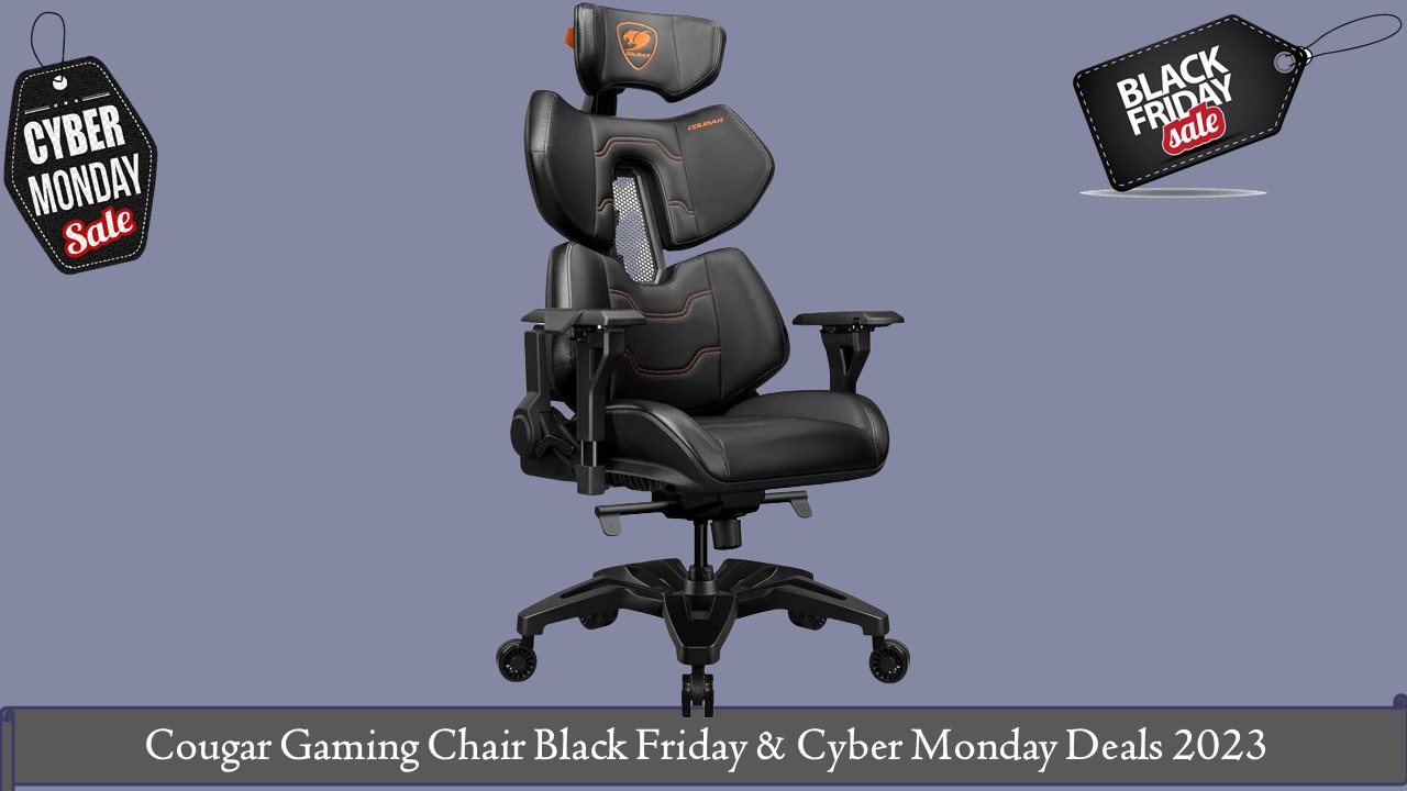 Cougar Gaming Chair Black Friday & Cyber Monday