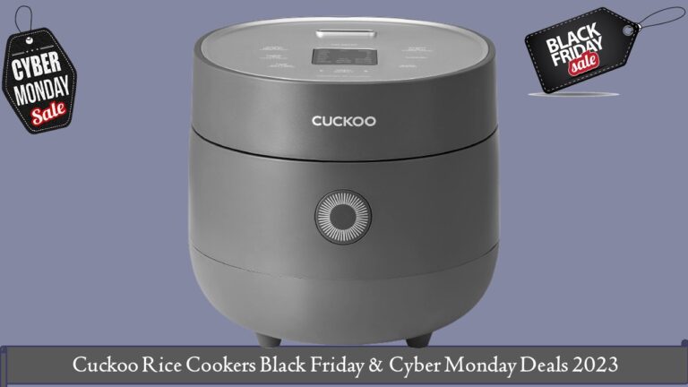 Cuckoo Rice Cookers Black Friday & Cyber Monday