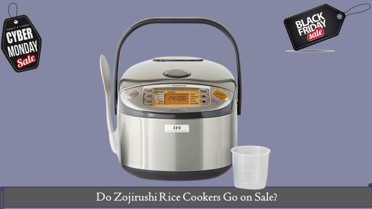 Do Zojirushi Rice Cookers Go on Sale