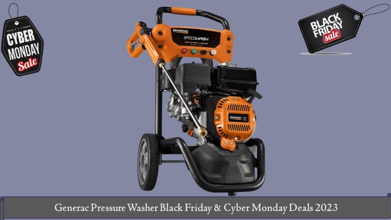 Generac Pressure Washer Black Friday & Cyber Monday
