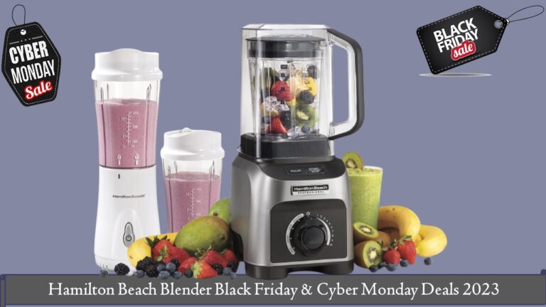 Hamilton Beach Blender Black Friday & Cyber Monday