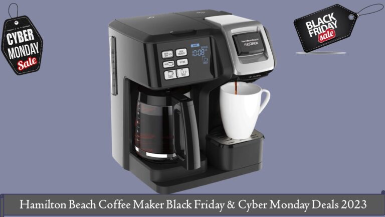 Hamilton Beach Coffee Maker Black Friday & Cyber Monday