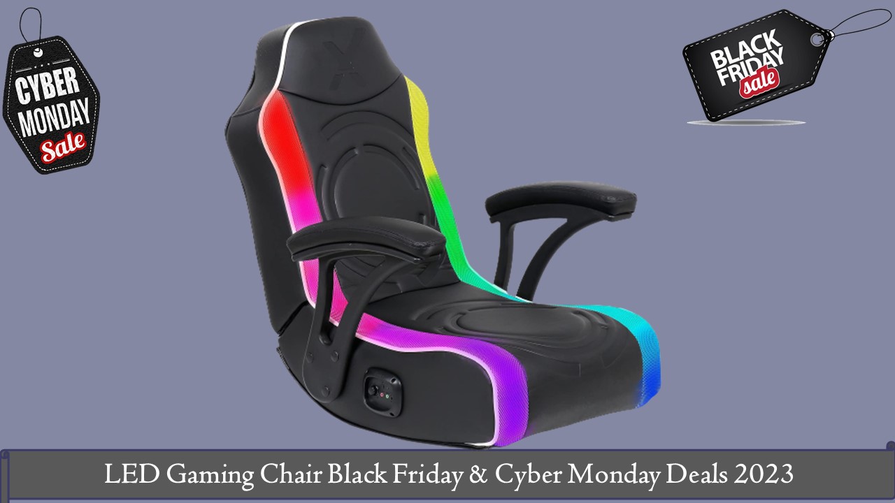 LED Gaming Chair Black Friday Cyber Monday Deals