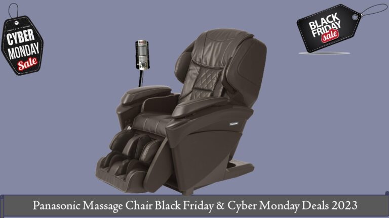 Panasonic Massage Chair Black Friday