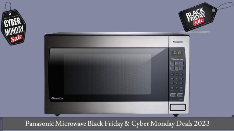Panasonic Microwave Black Friday