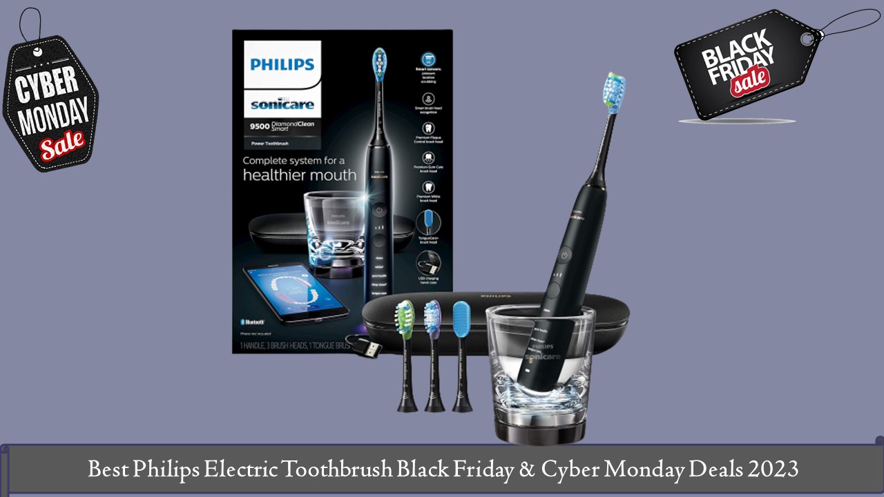 Philips Electric Toothbrush Black Friday & Cyber Monday Deals