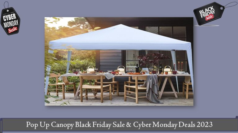 Pop Up Canopy Black Friday