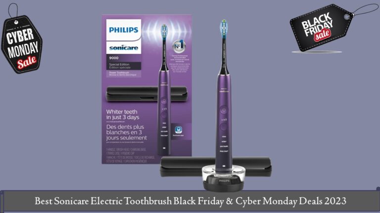 Sonicare Electric Toothbrush Black Friday & Cyber Monday
