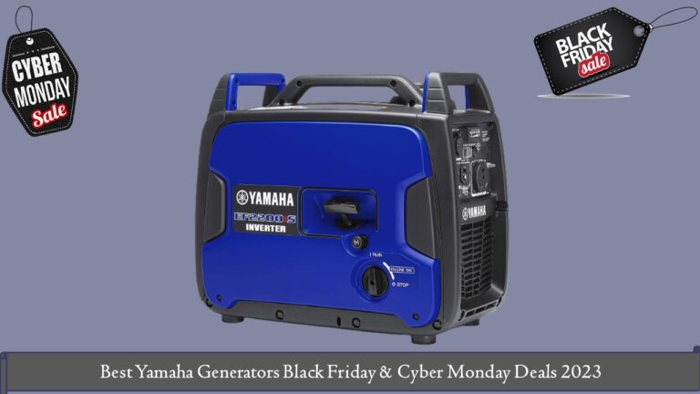 Yamaha Generators Black Friday & Cyber Monday Deals